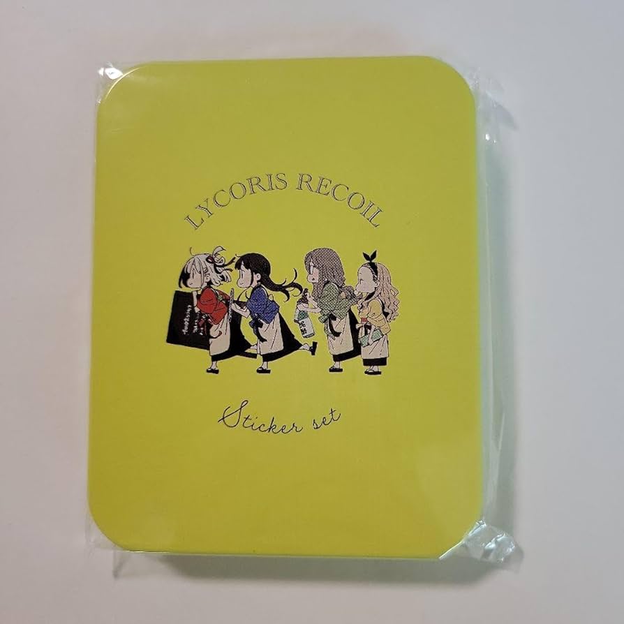 リコリス・リコイル 缶入りダイカットステッカーセット Amazon.co.jp: リコリスリコイル展 限定 缶入り ダイカット